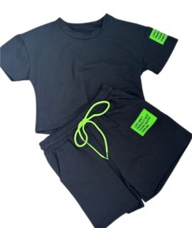 Short set- Zwart